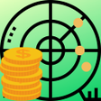Radar money icon