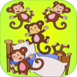 プログラムのアイコン：Five Little Monkeys Video…