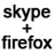 Icon of program: web.skype.com for Firefox