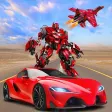 Air Jet Fighter Car Transform - Grand Robot Games