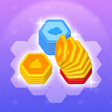 プログラムのアイコン：Hexa Stack: Color Hexagon…