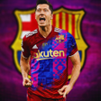 程序图标：lewandowski barcelona