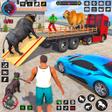 プログラムのアイコン：Wild Animals Truck Transp…