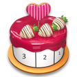 Ícone do programa: Cake Coloring 3D - Paint …