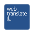 Ícone do programa: WebTranslateIt