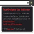 Icon of program: TouchDesigner Doc Redirec…