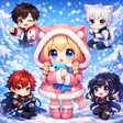 Icoon van programma: Live Anime Shimeji On Scr…