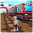 Subway escape: kids surfers casual running game