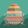 ไอคอนของโปรแกรม: Painted eggshell click dr…