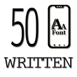 Иконка программы: Written Fonts for Huawei …