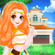 ไอคอนของโปรแกรม: Girl Doll House: Decorate…