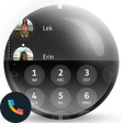 Icon of program: Theme Dialer Leather Blac…