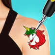 Иконка программы: The Ink Art: Draw Tattoo …