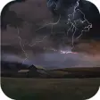 Farm in Thunderstorm Free