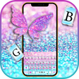 プログラムのアイコン：Pink Sparkle Butterfly Ke…
