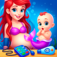Ikona programu: Pragnant Mermaid Care New…