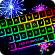 Neon LED Keyboard Fonts RGB