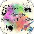 أيقونة البرنامج: Name Art - Focus n filter