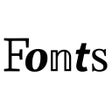 ไอคอนของโปรแกรม: Fonts for iPhone  Keyboar…