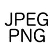 Ikon program: JPEG-PNG Image file conve…