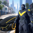Иконка программы: Bat Hero Fighter : Dark K…