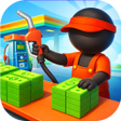 أيقونة البرنامج: Gas Station: Idle Game