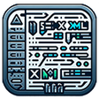 Ícone do programa: XML to JSON - Free XML Co…
