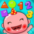 ไอคอนของโปรแกรม: Baby ABC Numbers Math Nur…