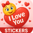 Programın simgesi: Stickers for WhatsApp  em…