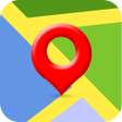 プログラムのアイコン：free maps with aerial vie…