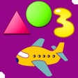プログラムのアイコン：Shapes - Toddlers kids ga…