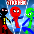 Super Stickman Rope Hero Fight
