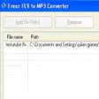 Programın simgesi: Freez FLV to MP3 Converte…