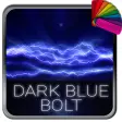 Dark Blue Bolt Xperia Theme