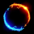 プログラムのアイコン：Fire wallpaper