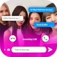 fake chat Black pink : with live video calling