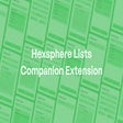 أيقونة البرنامج: Hexsphere List Companion