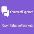 أيقونة البرنامج: IGComments-Export IG Comm…