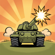 أيقونة البرنامج: Tank Tussle: Artillery Wa…