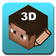 Programın simgesi: Skin Maker 3D for Minecra…