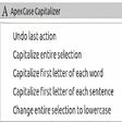 Icon of program: ApexCase Capitalizer