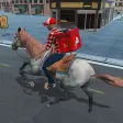 Mounted Horse Rider Pizza