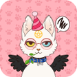 ไอคอนของโปรแกรม: Cat Maker: Cat Emoji Stic…