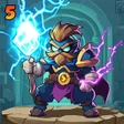 プログラムのアイコン：King of Defense 5: TD Gam…