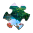 プログラムのアイコン：Lakes Jigsaw Puzzles