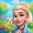أيقونة البرنامج: Merge Town: Farm Travel G…