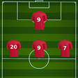 程序图标：Lineup zone - Soccer Line…