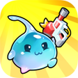 ไอคอนของโปรแกรม: Pew Pew Slime - Idle RPG