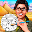 أيقونة البرنامج: Mias Journey - Coloring B…