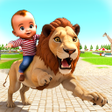プログラムのアイコン：Naughty Baby 3D: Daddy Zo…